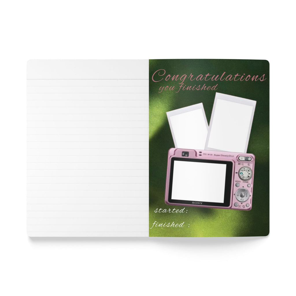 Floral Lotus Meditation Softcover Journal