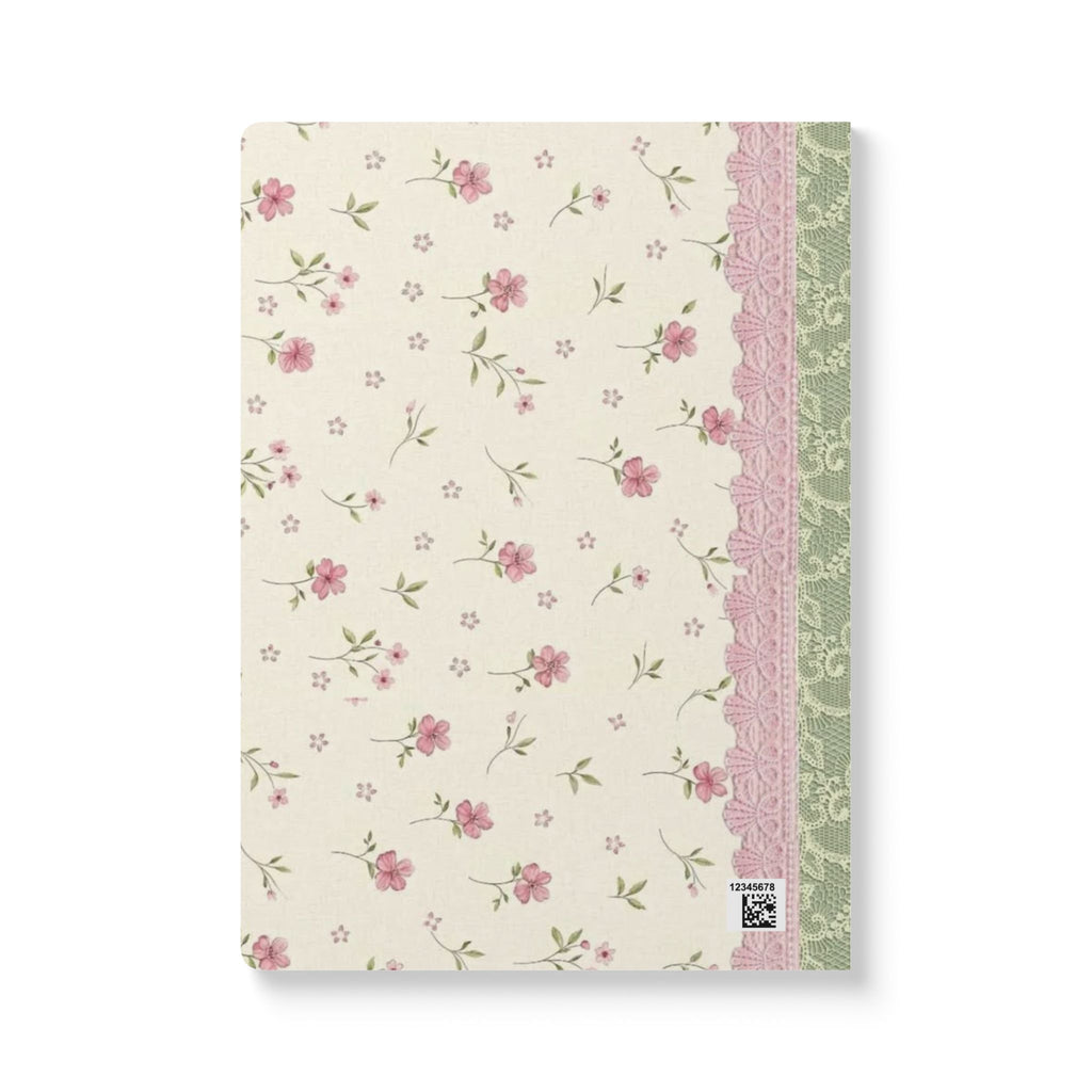 Floral Lotus Meditation Softcover Journal