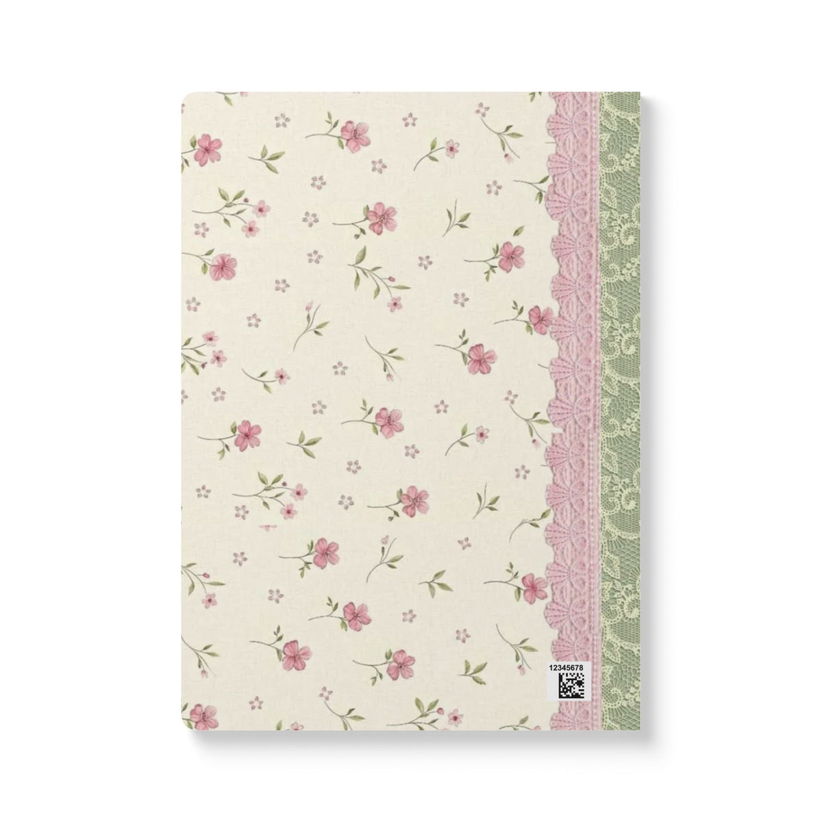 Floral Lotus Meditation Softcover Journal