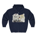 Blonde Collage Zip Hoodie — Vintage Frank Ocean and tilor the creator ‑Style Graphic