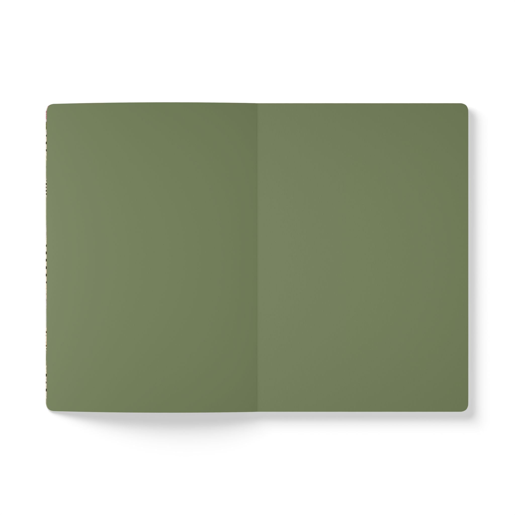 Floral Lotus Meditation Softcover Journal
