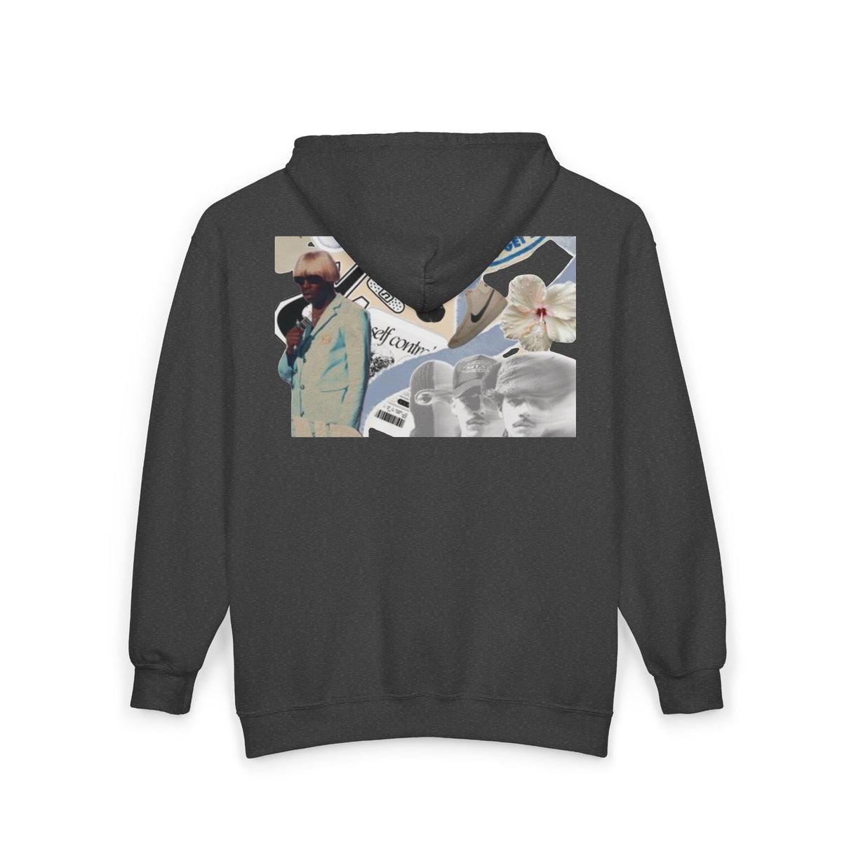 Blonde Collage Zip Hoodie — Vintage Frank Ocean and tilor the creator ‑Style Graphic